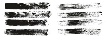 Yuvarlak Fırça Düzenli Çizgiler Sanatçı Fırça Yüksek Detay Özet Vektör Arkaplanı 