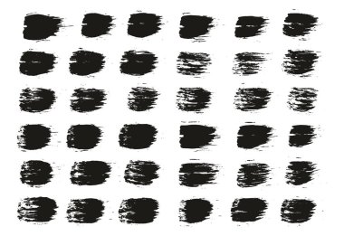 Yuvarlak Fırça Düzenli Çizgiler Sanatçı Fırça Yüksek Detay Özet Vektör Arkaplanı 