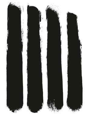 Yuvarlak Sünger Kalın Sanatçı Düz Çizgiler Yüksek Detay Özet Vektör El Çizimi MeGA 