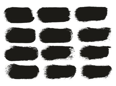 Yuvarlak Sünger Kalın Sanatçı Düz Çizgiler Yüksek Detay Özet Vektör El Çizimi MeGA 