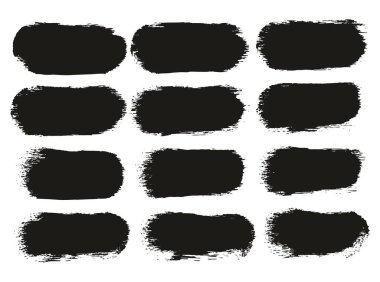 Yuvarlak Sünger Kalın Sanatçı Düz Çizgiler Yüksek Detay Özet Vektör El Çizimi MeGA 