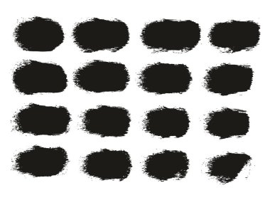 Yuvarlak Sünger Kalın Sanatçı Düz Çizgiler Yüksek Detay Özet Vektör El Çizimi MeGA 