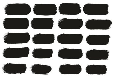 Yuvarlak Sünger Kalın Sanatçı Düz Çizgiler Yüksek Detay Özet Vektör El Çizimi MeGA 