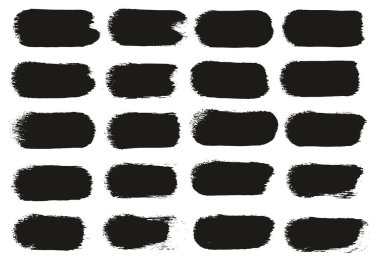 Yuvarlak Sünger Kalın Sanatçı Düz Çizgiler Yüksek Detay Özet Vektör El Çizimi MeGA 