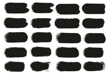 Yuvarlak Sünger Kalın Sanatçı Düz Çizgiler Yüksek Detay Özet Vektör El Çizimi MeGA 