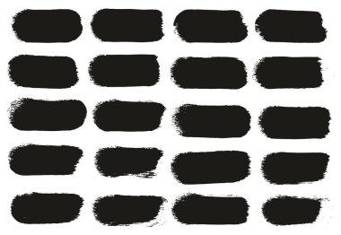 Yuvarlak Sünger Kalın Sanatçı Düz Çizgiler Yüksek Detay Özet Vektör El Çizimi MeGA 