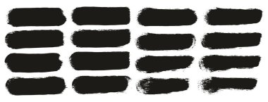 Yuvarlak Sünger Kalın Sanatçı Düz Çizgiler Yüksek Detay Özet Vektör El Çizimi MeGA 