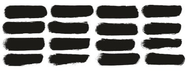 Yuvarlak Sünger Kalın Sanatçı Düz Çizgiler Yüksek Detay Özet Vektör El Çizimi MeGA 