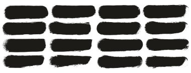 Yuvarlak Sünger Kalın Sanatçı Düz Çizgiler Yüksek Detay Özet Vektör El Çizimi MeGA 