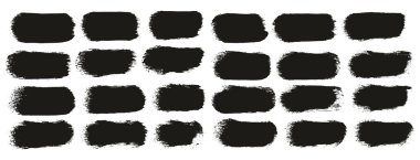 Yuvarlak Sünger Kalın Sanatçı Düz Çizgiler Yüksek Detay Özet Vektör El Çizimi MeGA 