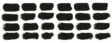 Yuvarlak Sünger Kalın Sanatçı Düz Çizgiler Yüksek Detay Özet Vektör El Çizimi MeGA 