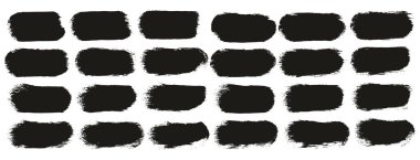 Yuvarlak Sünger Kalın Sanatçı Düz Çizgiler Yüksek Detay Özet Vektör El Çizimi MeGA 