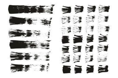 Düz Fan Fırça Eli İnce Düz Çizgiler Karışık Yüksek Detay Özet Vektör Arkaplan Karıştırma Ayarları 