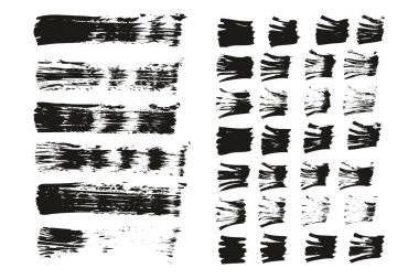 Düz Fan Fırça Eli İnce Düz Çizgiler Karışık Yüksek Detay Özet Vektör Arkaplan Karıştırma Ayarları 