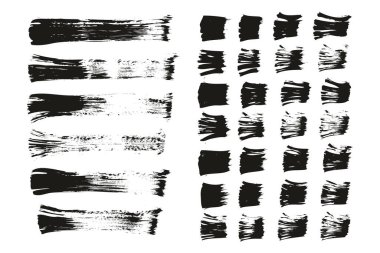 Düz Fan Fırça Eli İnce Düz Çizgiler Karışık Yüksek Detay Özet Vektör Arkaplan Karıştırma Ayarları 