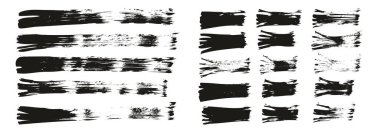 Düz Fan Fırça Eli İnce Düz Çizgiler Karışık Yüksek Detay Özet Vektör Arkaplan Karıştırma Ayarları 