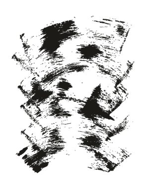 El Çizimi Düz Sünger Kalın Sanatçı Eğri Arkaplan Yüksek Detay Soyut Vektör Arkaplan MİGA