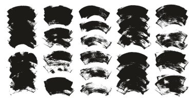 El Çizimi Düz Sünger Kalın Sanatçı Eğri Arkaplan Yüksek Detay Soyut Vektör Arkaplan MİGA