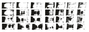 El Çizimi Düz Sünger Düzenli Sanatçı Düz Çizgiler Yüksek Detay Özet Vektör Arkaplan MeGA Karıştırıcı 