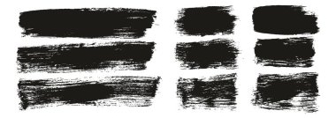 El Çizimi Düz Boya Fırça Kalın Uzun & Kısa Arkaplan Karışık Yüksek Detay Özet Vektör Karıştırıcı Arkaplan Ayarları 