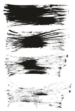 El Çizimi Düz Pervane Fırçası İnce Arkaplan Yüksek Detay Özet Vektör Arkaplanı 