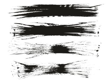 El Çizimi Düz Pervane Fırçası İnce Arkaplan Yüksek Detay Özet Vektör Arkaplanı 