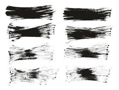 El Çizimi Düz Pervane Fırçası İnce Arkaplan Yüksek Detay Özet Vektör Arkaplanı 
