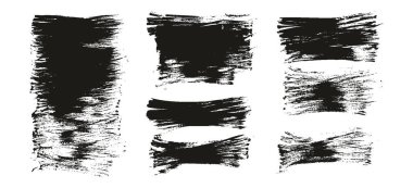 El Çizimi Düz Fan Fırçası İnce Uzun Arkaplan Yüksek Detay Özet Vektör Arkaplan MİGA Ayarları 