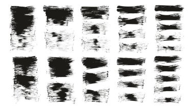 El Çizimi Düz Fan Fırçası İnce Uzun Arkaplan Yüksek Detay Özet Vektör Arkaplan MİGA Ayarları 