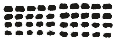 El Çizimi Yuvarlak Sünger Düzenli Sanatçı Fırça Düz Çizgiler Yüksek Detay Ayrıntılı Vektör Arkaplanı 