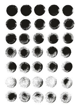 El Çizimi Yuvarlak Sünger Düzenli Sanatçı Fırça Düz Çizgiler Yüksek Detay Ayrıntılı Vektör Arkaplanı 