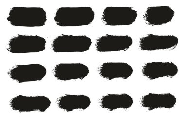 El Çizimi Yuvarlak Sünger Düzenli Sanatçı Fırça Düz Çizgiler Yüksek Detay Ayrıntılı Vektör Arkaplanı 