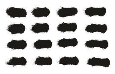 El Çizimi Yuvarlak Sünger Düzenli Sanatçı Fırça Düz Çizgiler Yüksek Detay Ayrıntılı Vektör Arkaplanı 