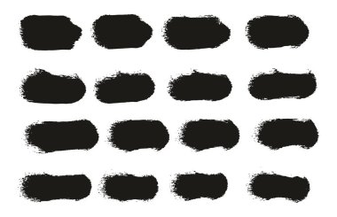 El Çizimi Yuvarlak Sünger Düzenli Sanatçı Fırça Düz Çizgiler Yüksek Detay Ayrıntılı Vektör Arkaplanı 