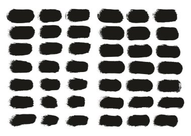 El Çizimi Yuvarlak Sünger Düzenli Sanatçı Fırça Düz Çizgiler Yüksek Detay Ayrıntılı Vektör Arkaplanı 