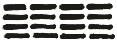 El Çizimi Yuvarlak Sünger Düzenli Sanatçı Fırça Düz Çizgiler Yüksek Detay Ayrıntılı Vektör Arkaplanı 