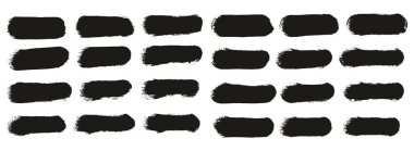 El Çizimi Yuvarlak Sünger Düzenli Sanatçı Fırça Düz Çizgiler Yüksek Detay Ayrıntılı Vektör Arkaplanı 