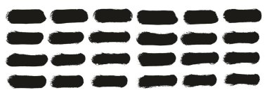 El Çizimi Yuvarlak Sünger Düzenli Sanatçı Fırça Düz Çizgiler Yüksek Detay Ayrıntılı Vektör Arkaplanı 