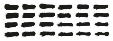 El Çizimi Yuvarlak Sünger Düzenli Sanatçı Fırça Düz Çizgiler Yüksek Detay Ayrıntılı Vektör Arkaplanı 