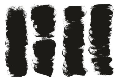 El Çizimi Yuvarlak Sünger Kalın Sanatçı Fırça Kısa Arkaplan Yüksek Detay Özet Vektör Arkaplanı 