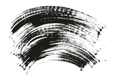 El Çizimi Düz Pervane Fırçası İnce Eğri Arkaplan Yüksek Detay Özet Vektör Arkaplanı 