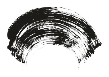 El Çizimi Düz Pervane Fırçası İnce Eğri Arkaplan Yüksek Detay Özet Vektör Arkaplanı 