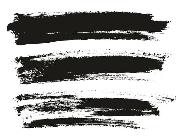 Hand Drawn Round Sponge Thin Artist Brush Long Background High Detail Abstract Vector Background MEGA Set 