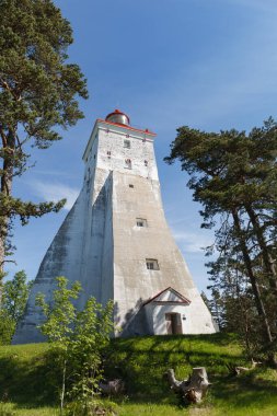 Kopu lighthouse at Hiiumaa, Estonia. clipart