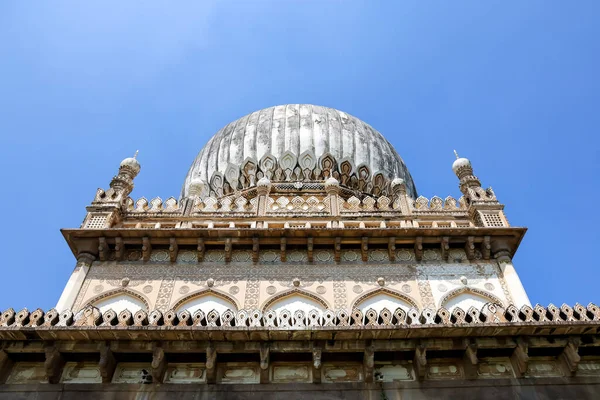 Tombeau Historique Mohammad Quli Qutub Shah Hyderabad Inde Construit Xvie — Photo
