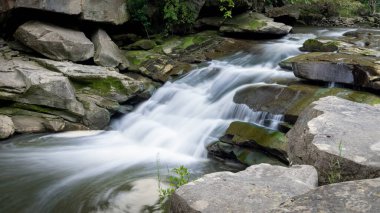 Cleveland, Ohio 'daki Berea Falls Sahne Manzarası