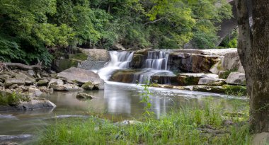 Cleveland, Ohio 'daki Berea Falls Sahne Manzarası