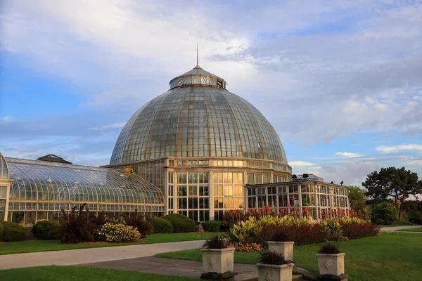 Anna Scripps Whitcomb Conservatory Also Known Bell Isle Conservatory Bell — Stock Photo, Image