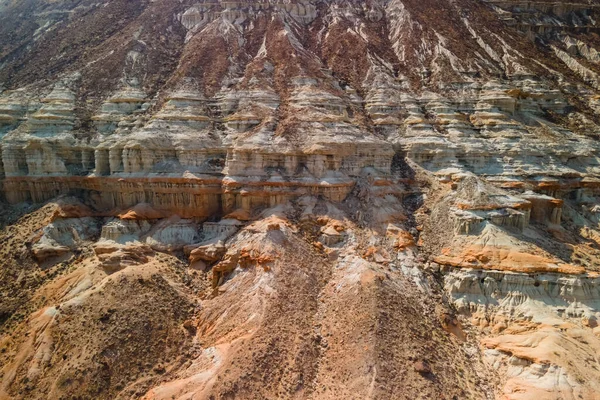 Sandsteinformationen Red Rock Canyon State Park Kalifornien — Stockfoto
