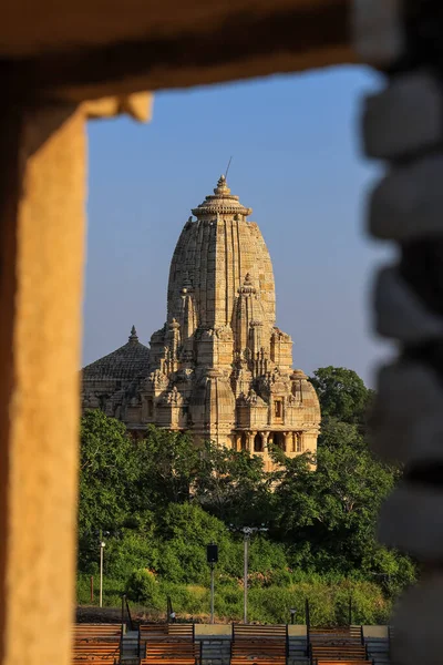 Hindu Deus Meera Templo Chittor Fort Chittorgarh Cidade Rajasthan Estado — Fotografia de Stock